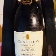 Un Lambrusco pluripremiato. Il Concerto di Medici Ermete