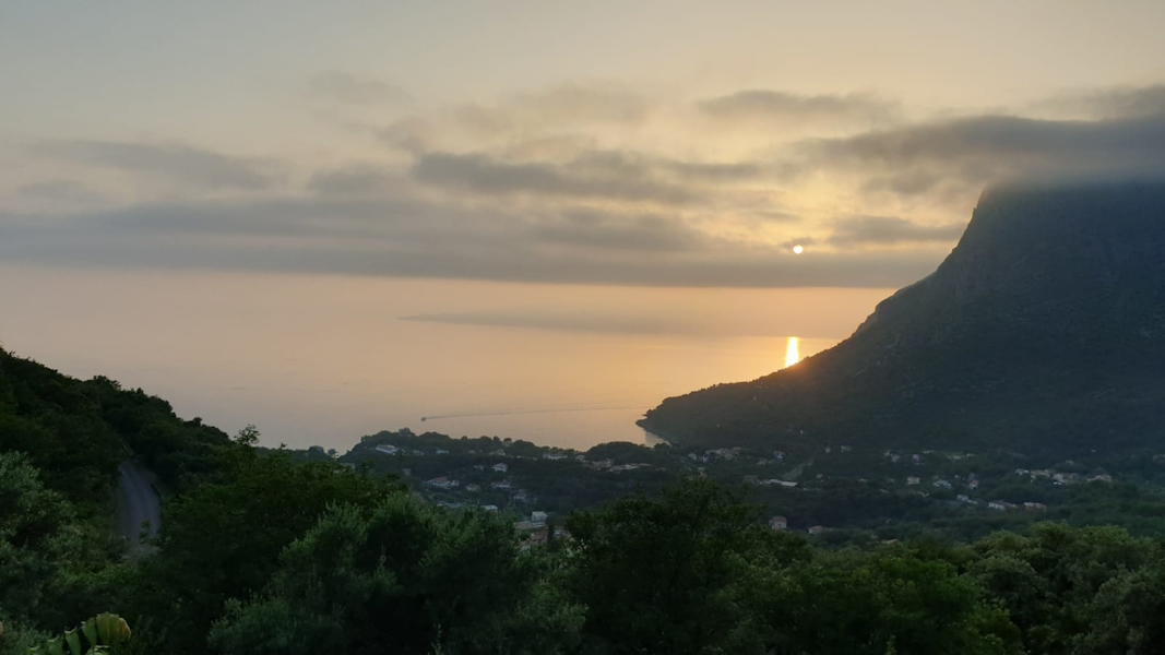 Maratea mare tramonto