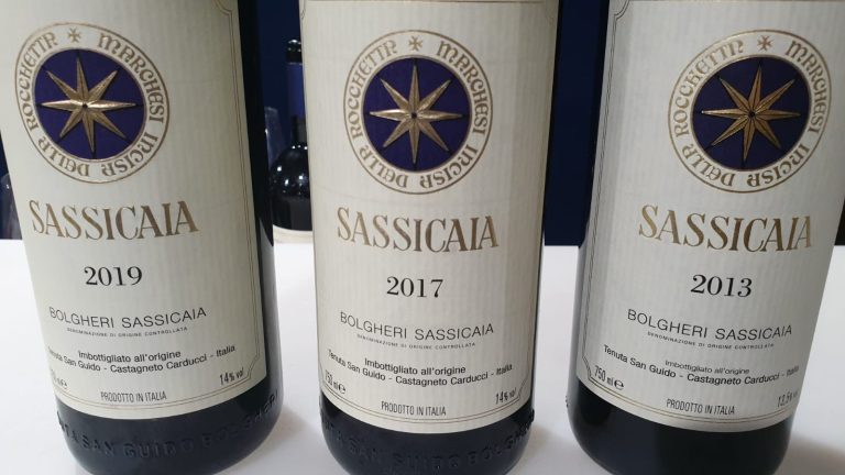 Verticale Sassicaia Vinofòrum Roma 2023